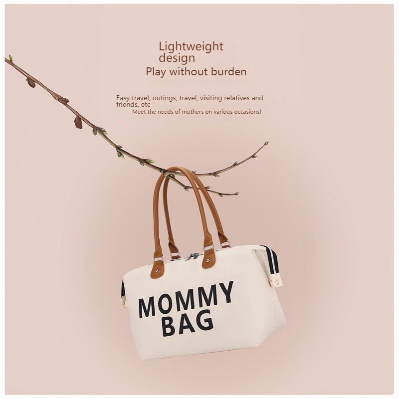 Mamigo 3Pcs Mommy Bag Set Large Capacity Baby Diaper Bag Wet Dry Separation Tote Handbag