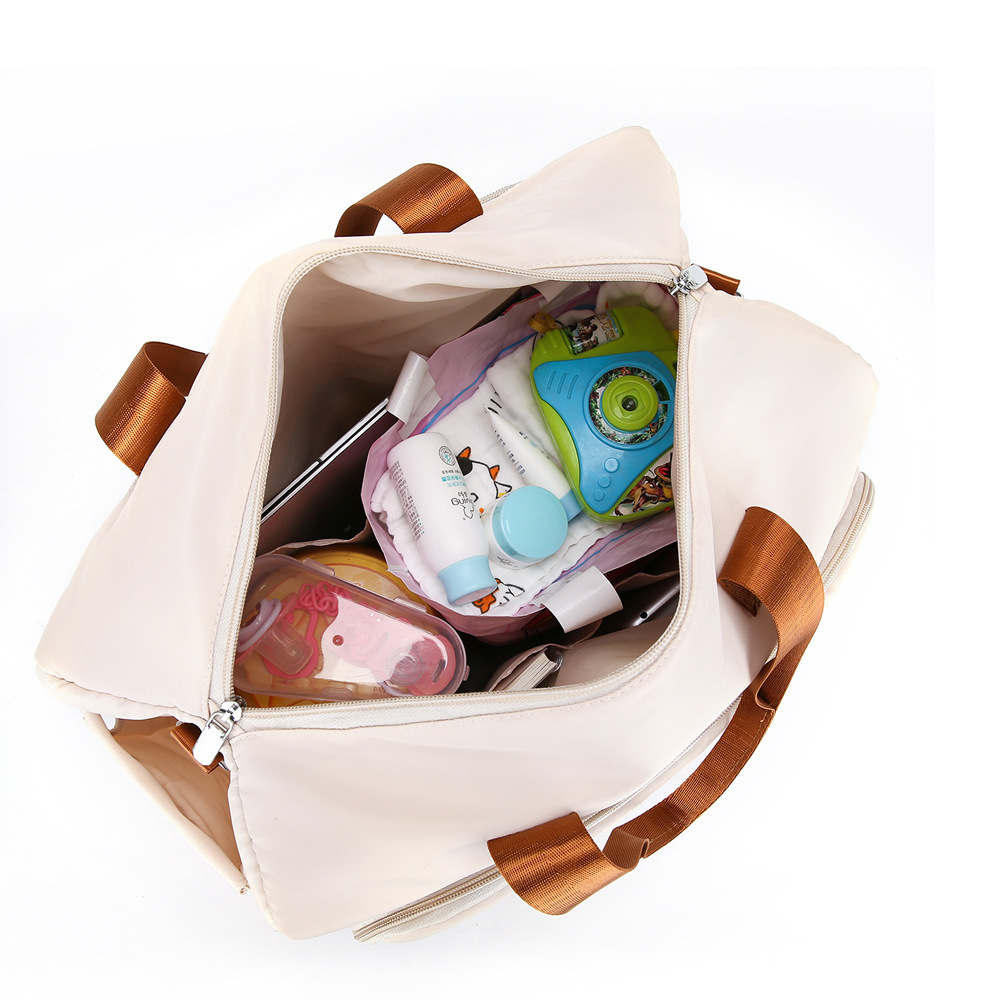 Mamigo【Three-piece set】  New Elegant Mommy Bag Large Capacity Insulated Crossbody Travel Maternity Diaper Backpack