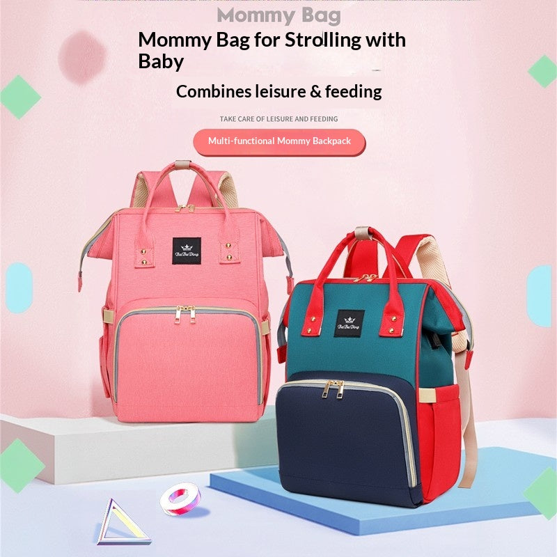 Mamigo Lightweight Water Resistant High Capacity Multifunctional Diaper Backpack