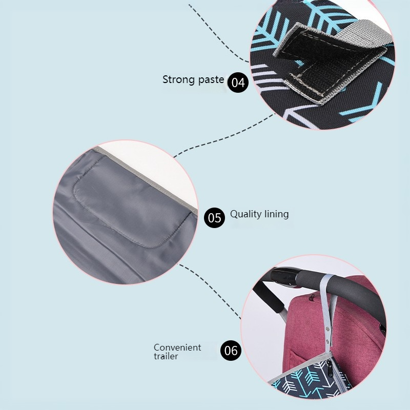 Mamigo【2PCS】Foldable Baby Changing Station Bag
