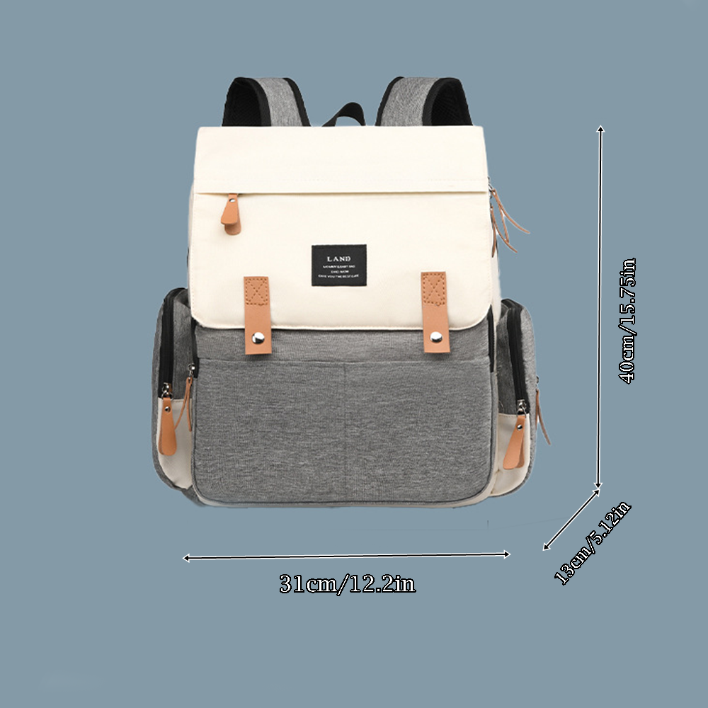 Mamigo Large Capacity Built-in Changing Pad Multifunctional Diaper Bag Backpack