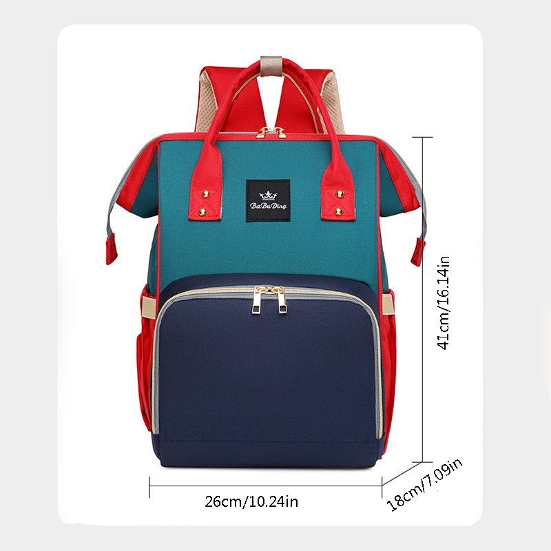 Mamigo Lightweight Water Resistant High Capacity Multifunctional Diaper Backpack