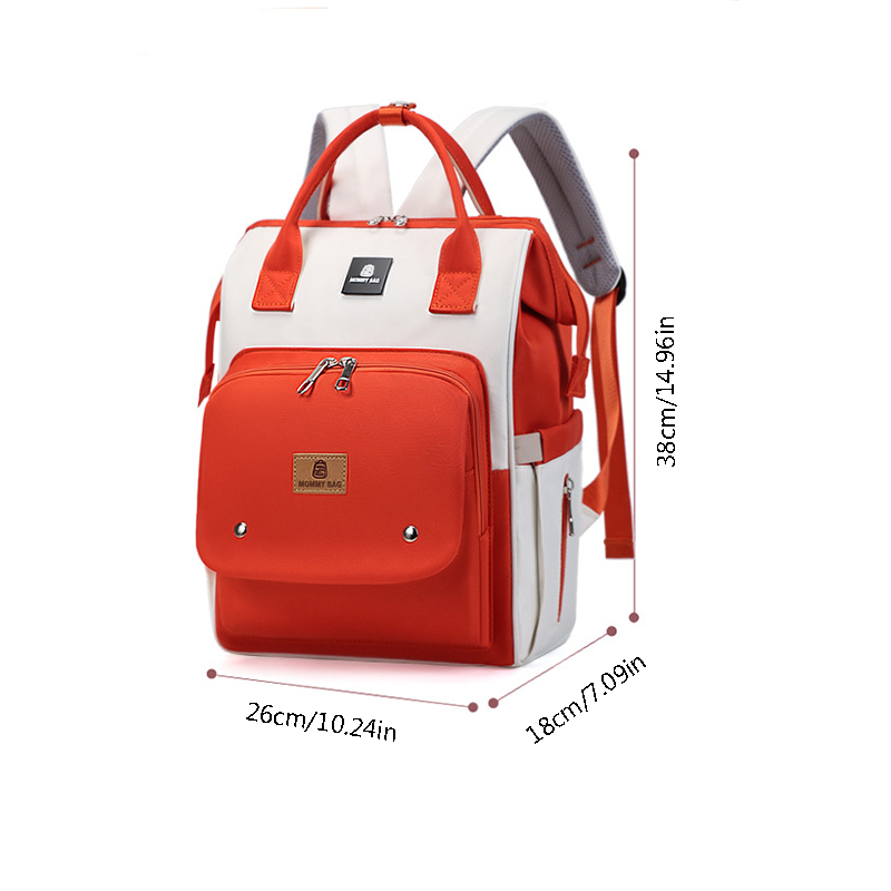 Mamigo Large Capacity Multifunctional Wet Dry Separation Stylish Diaper Backpack