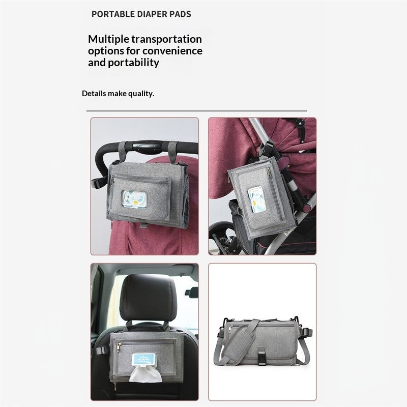 Mamigo Foldable Waterproof Changing Pad Organizer Bag