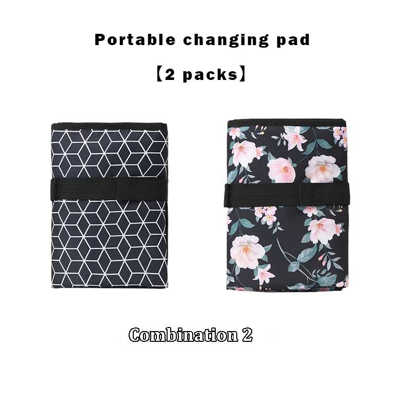 Mamigo 2 Piece Set Multifunctional Foldable Portable New Style Diaper Bag & Changing Pad