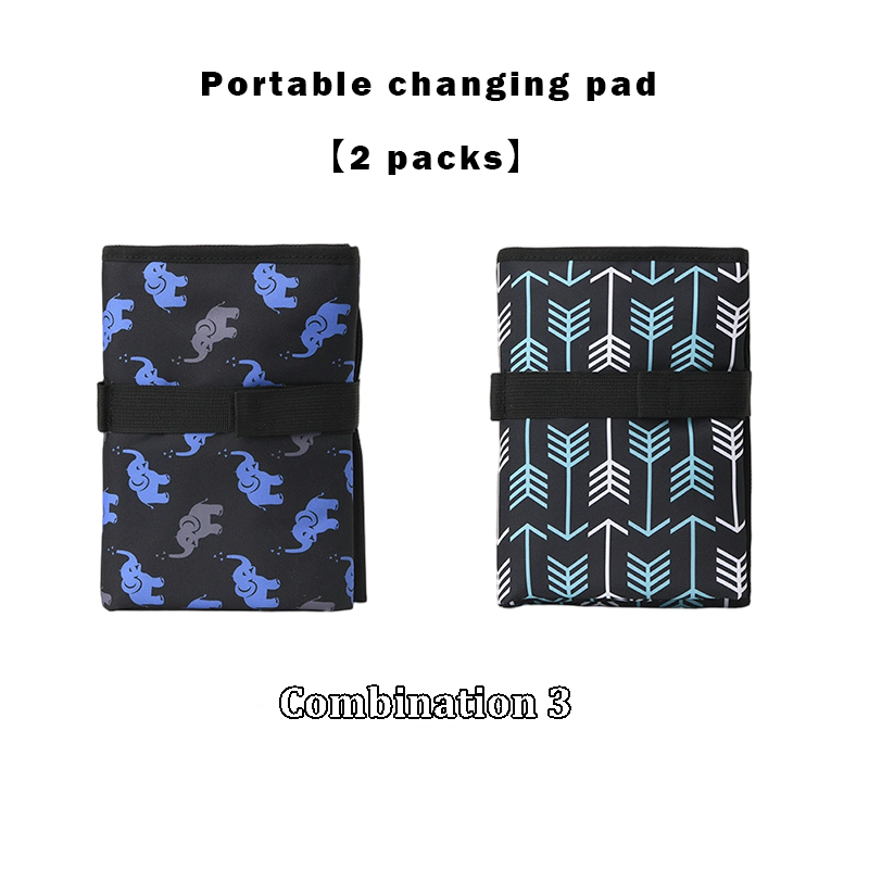 Mamigo 2 Piece Set Multifunctional Foldable Portable New Style Diaper Bag & Changing Pad