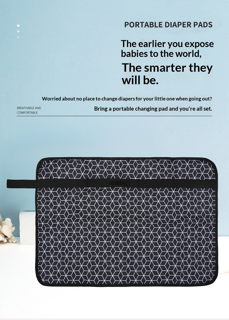 Mamigo 2 Piece Set Multifunctional Foldable Portable New Style Diaper Bag & Changing Pad