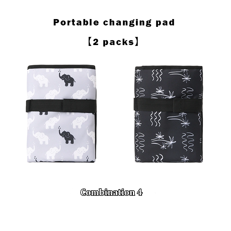 Mamigo 2 Piece Set Multifunctional Foldable Portable New Style Diaper Bag & Changing Pad