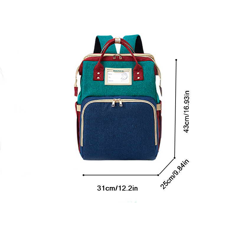 Mamigo Multifunctional Foldable Portable Convertible Baby Bed Diaper Bag Carrier