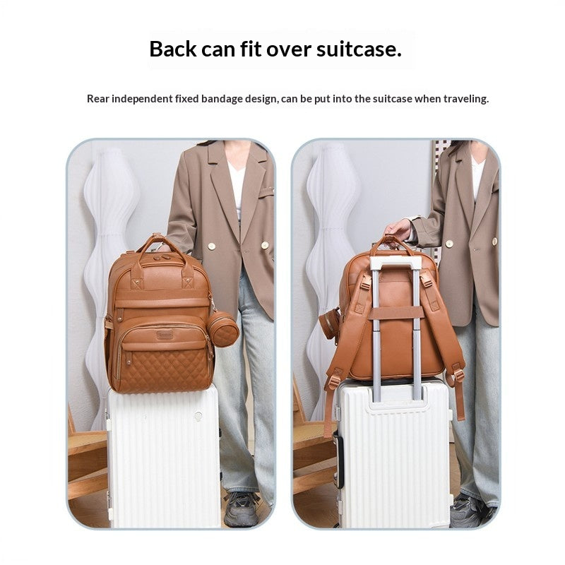Mamigo lightweight Large Capacity Diaper Backpack with Foldable Baby Crib