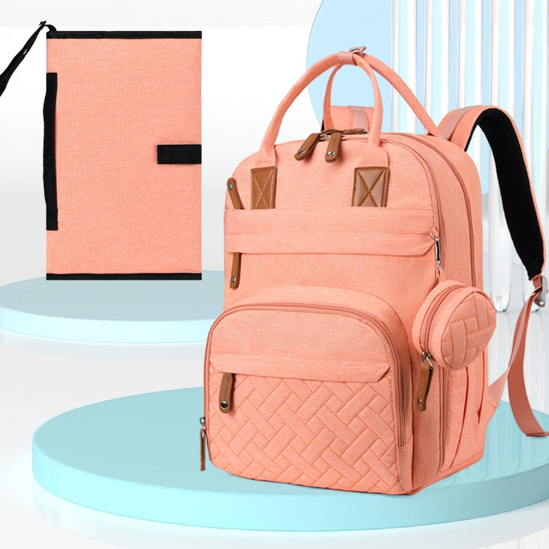 Mamigo  multi-compartment Insulated Maternity Backpack Multi-color Available【Free diaper changing cloth】