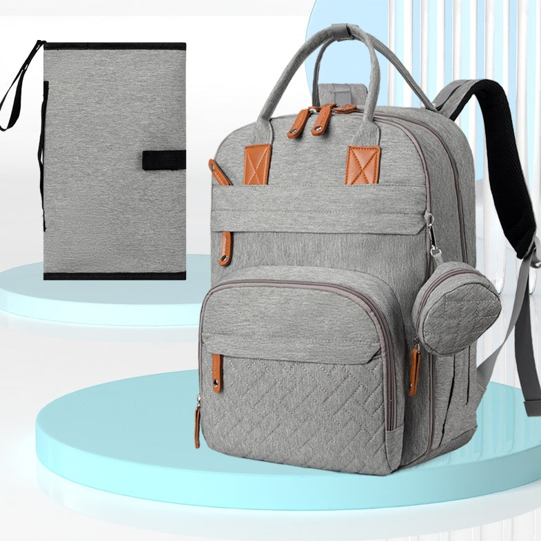 Mamigo  multi-compartment Insulated Maternity Backpack Multi-color Available【Free diaper changing cloth】