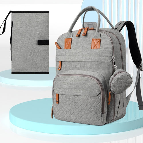 Mamigo  multi-compartment Insulated Maternity Backpack Multi-color Available【Free diaper changing cloth】
