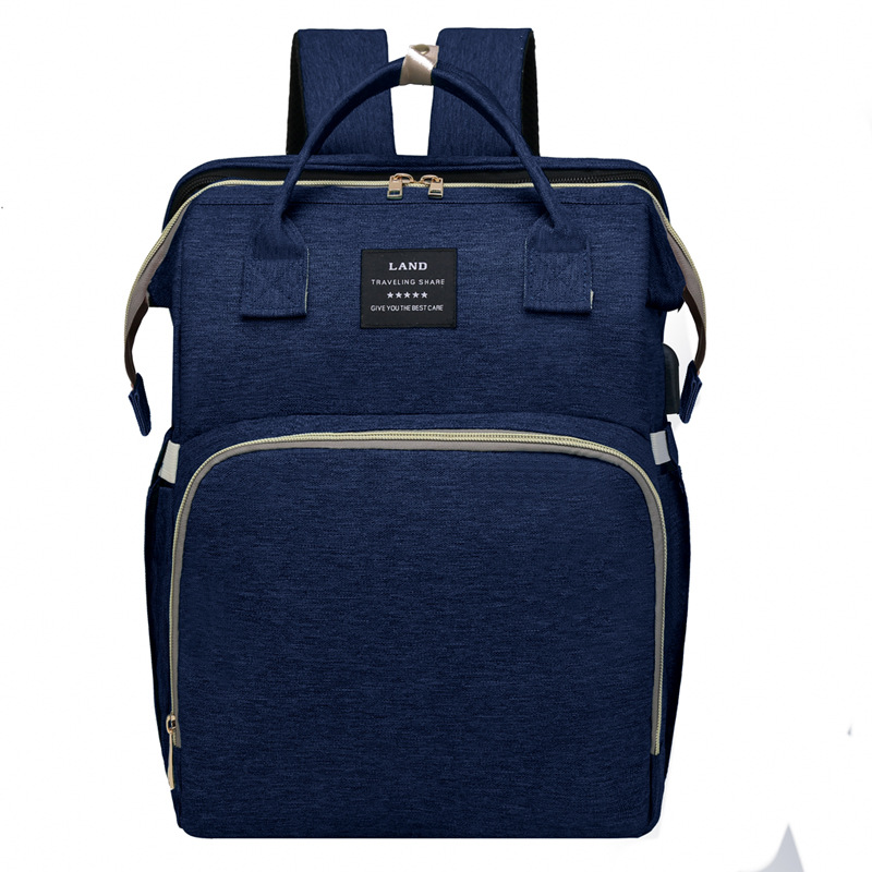 Mamigo Premium Convertible Large Capacity Mommy Bag with Built-in Baby Bed