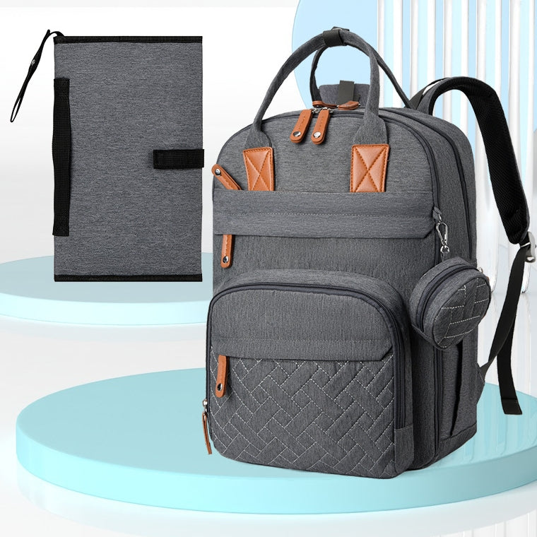 Mamigo  multi-compartment Insulated Maternity Backpack Multi-color Available【Free diaper changing cloth】