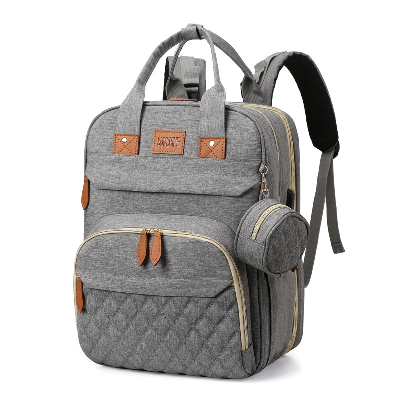 Multifunctional Maternity & Baby Backpack: Large Capacity, Practical, and Versatile—Doubles as a Portable Baby Bed More than just a backpack—it's a baby bed!