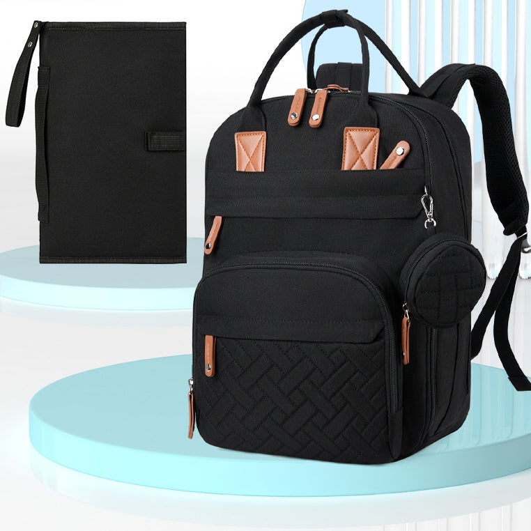 Mamigo  multi-compartment Insulated Maternity Backpack Multi-color Available【Free diaper changing cloth】