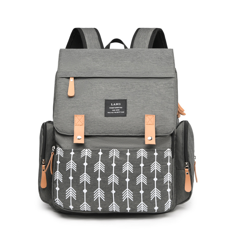 Mamigo Large Capacity Built-in Changing Pad Multifunctional Diaper Bag Backpack
