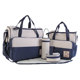 Mamigo 5Pcs Mommy Bag Set Large Capacity Multi-size Multifunctional Maternity Hospital Bag