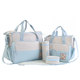 Mamigo 5Pcs Mommy Bag Set Large Capacity Multi-size Multifunctional Maternity Hospital Bag
