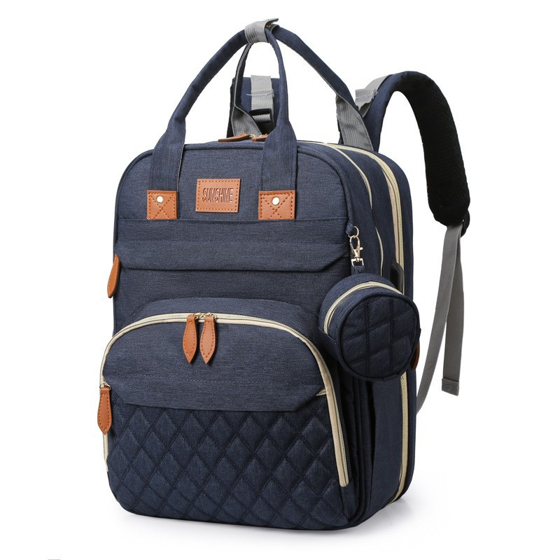 Multifunctional Maternity & Baby Backpack: Large Capacity, Practical, and Versatile—Doubles as a Portable Baby Bed More than just a backpack—it's a baby bed!