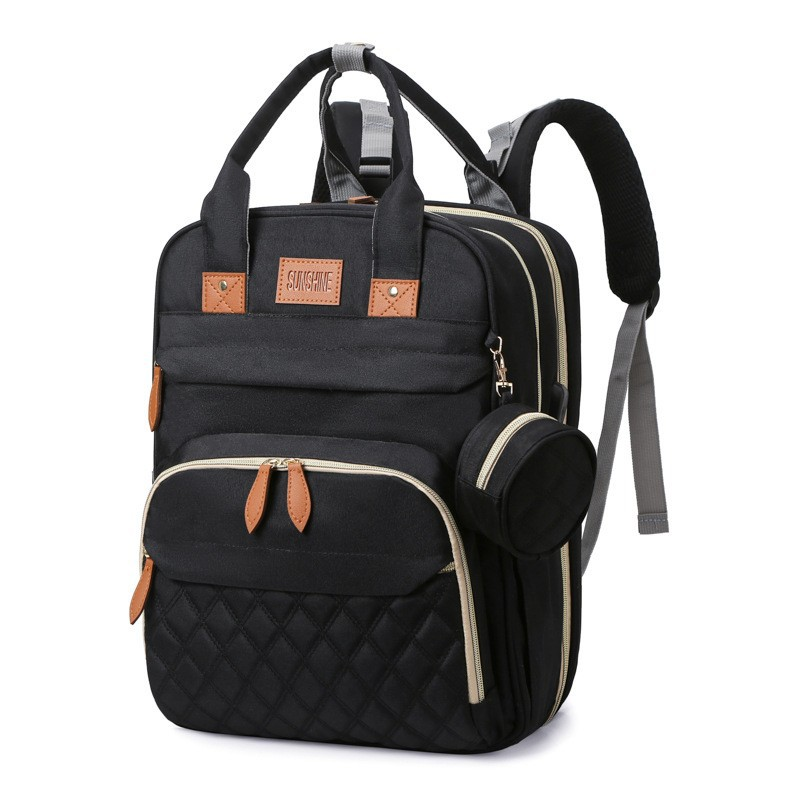 Multifunctional Maternity & Baby Backpack: Large Capacity, Practical, and Versatile—Doubles as a Portable Baby Bed More than just a backpack—it's a baby bed!
