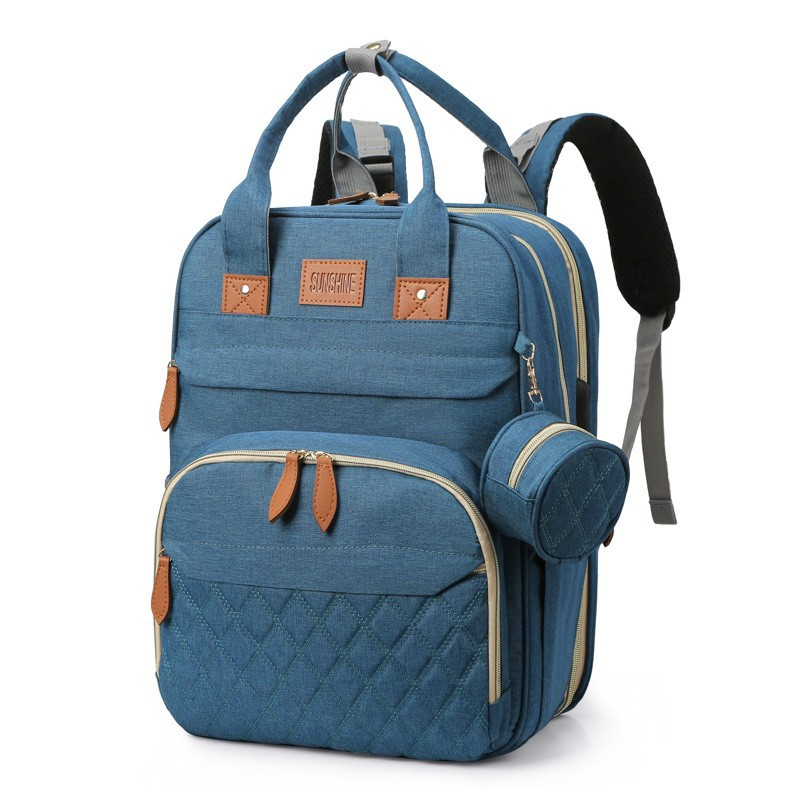 Multifunctional Maternity & Baby Backpack: Large Capacity, Practical, and Versatile—Doubles as a Portable Baby Bed More than just a backpack—it's a baby bed!