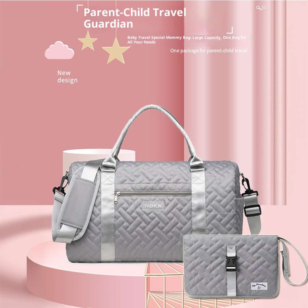 Mamigo High Capacity Wet-Dry Separation Water Resistant Crossbody Maternity Labor Bag