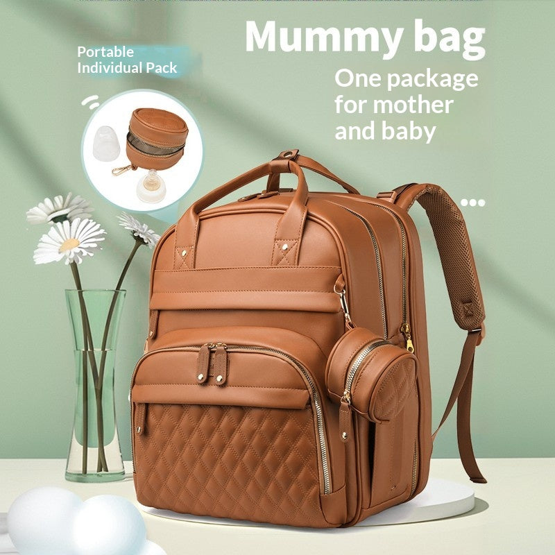 Mamigo lightweight Large Capacity Diaper Backpack with Foldable Baby Crib