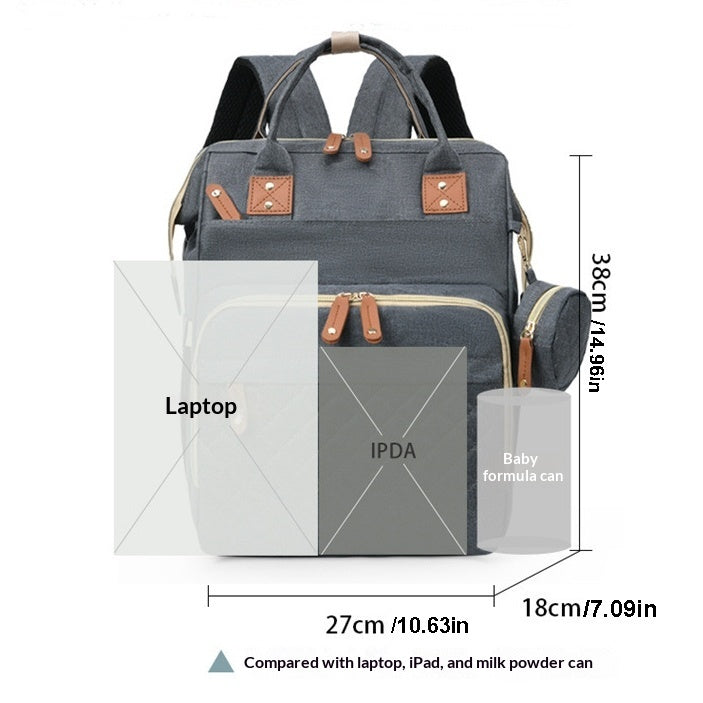 Mamigo Stylish High Capacity Mommy Diaper Backpack Organizer