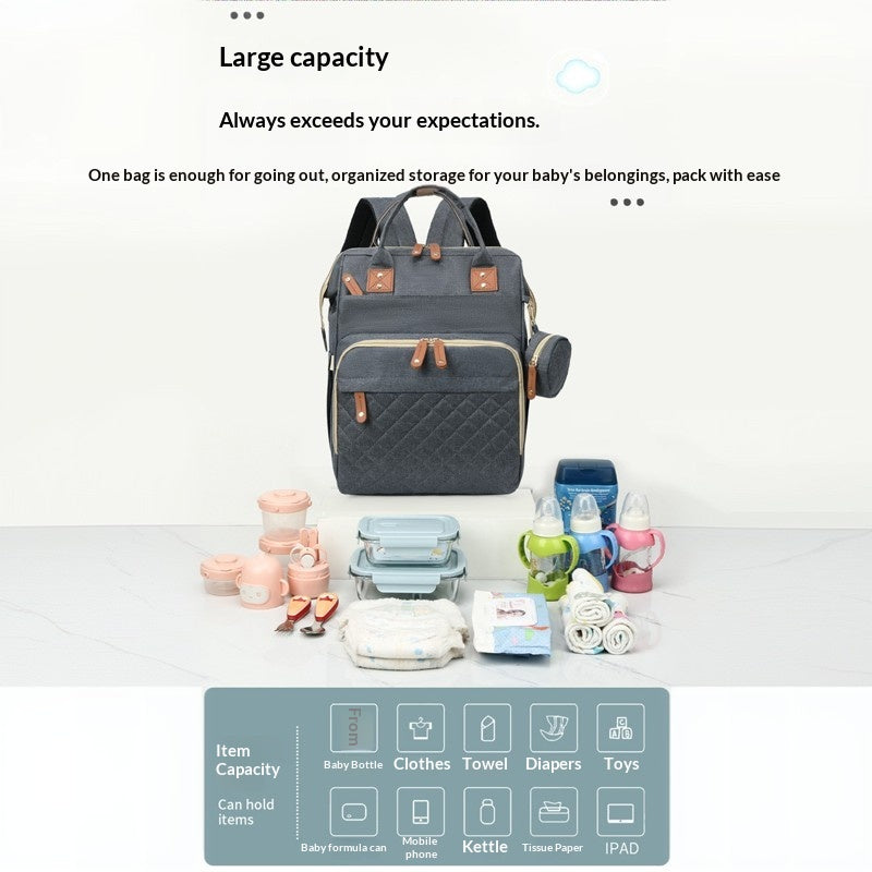Mamigo Stylish High Capacity Mommy Diaper Backpack Organizer