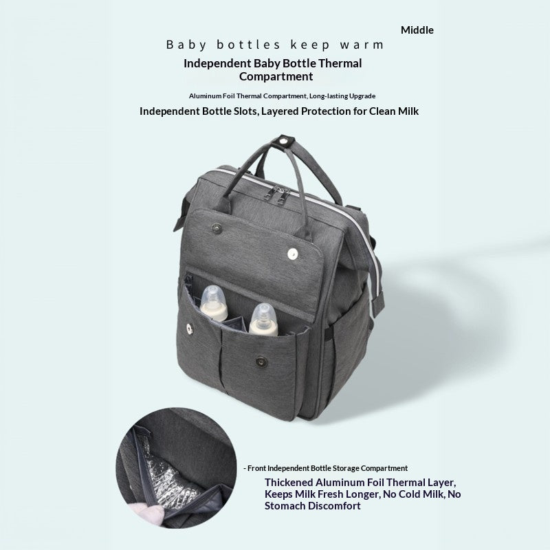 Mamigo 3 Piece Set Multifunctional High Capacity Travel Maternity Baby Diaper Bag
