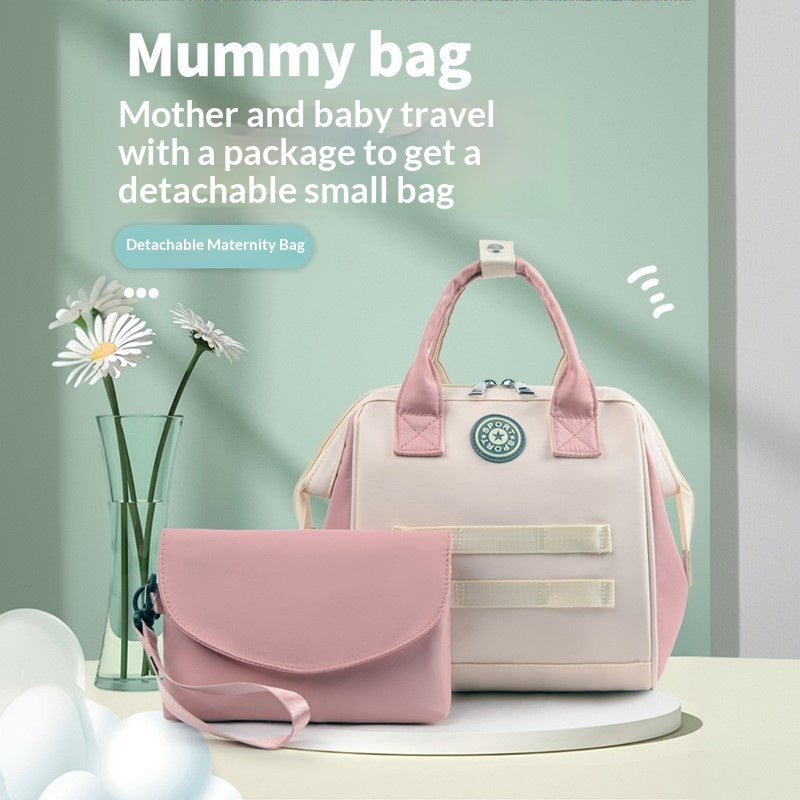 Mamigo 2 Piece Set Detachable Compact Stylish Waterproof Lightweight Multifunctional Crossbody Handbag