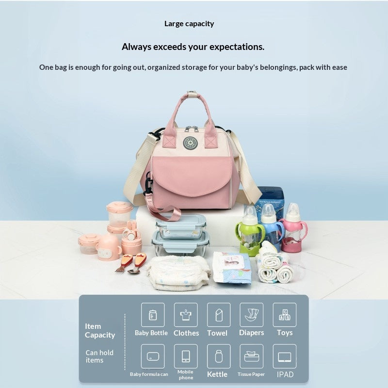 Mamigo 2 Piece Set Detachable Compact Stylish Waterproof Lightweight Multifunctional Crossbody Handbag