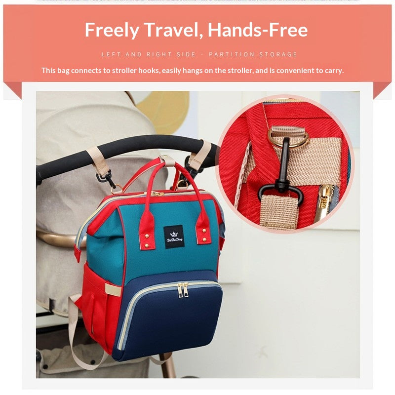 Mamigo Lightweight Water Resistant High Capacity Multifunctional Diaper Backpack