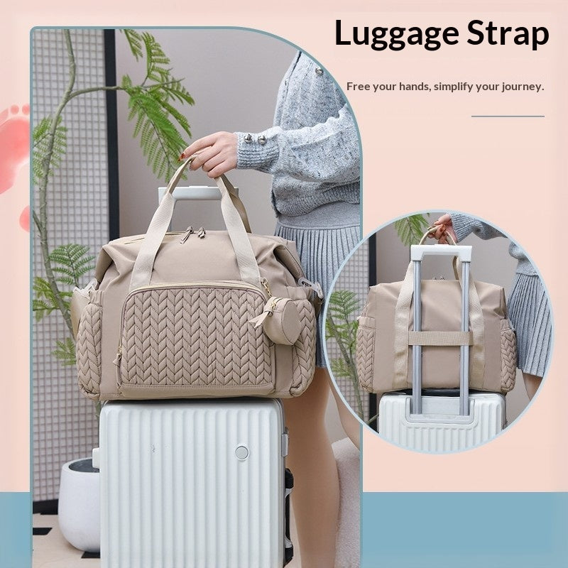 Mamigo large Capacity Handheld Mommy Bag Equipped With Baby Diaper Pad