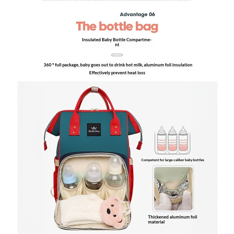 Mamigo Lightweight Water Resistant High Capacity Multifunctional Diaper Backpack