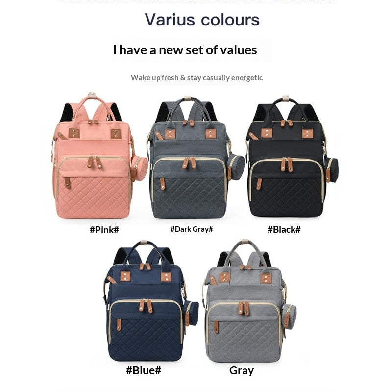 Mamigo Stylish High Capacity Mommy Diaper Backpack Organizer