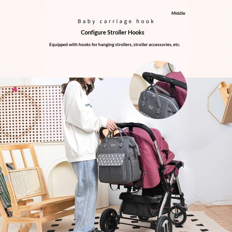 Mamigo 3 Piece Set Multifunctional High Capacity Travel Maternity Baby Diaper Bag