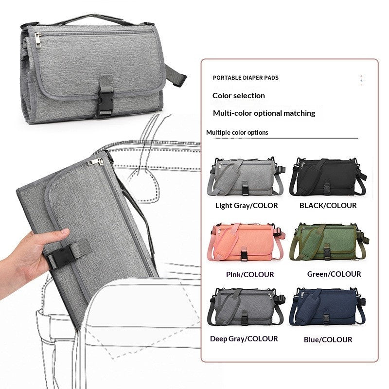 Mamigo Foldable Waterproof Changing Pad Organizer Bag